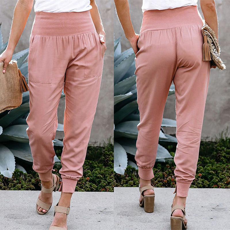 Hot and Bothered Pocketed Cotton Joggers