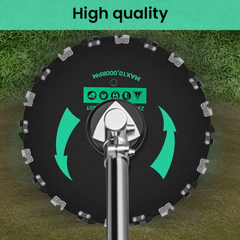 High-Powered Grass Cutter 7" 9" Chain Saw Teeth