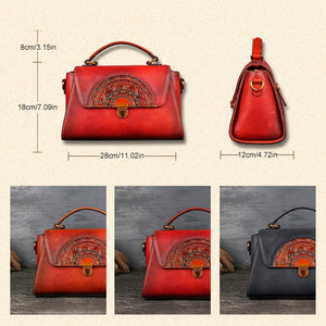 Vintage Embossed Handbag