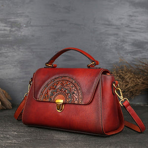 Vintage Embossed Handbag