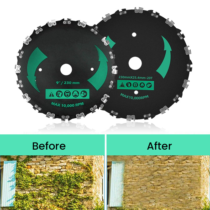 High-Powered Grass Cutter 7" 9" Chain Saw Teeth
