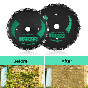 High-Powered Grass Cutter 7" 9" Chain Saw Teeth