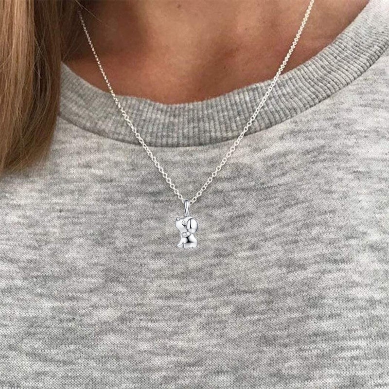 Puppy Pendant Necklace