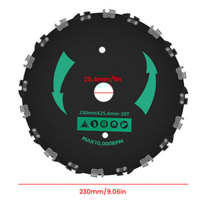 High-Powered Grass Cutter 7" 9" Chain Saw Teeth