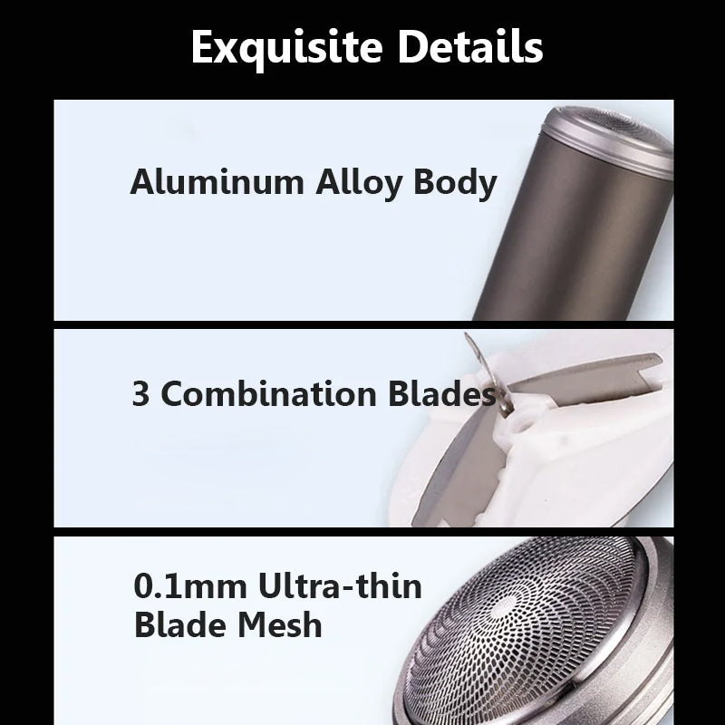 Mini Portable Electric Shaver