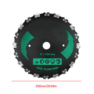 High-Powered Grass Cutter 7" 9" Chain Saw Teeth