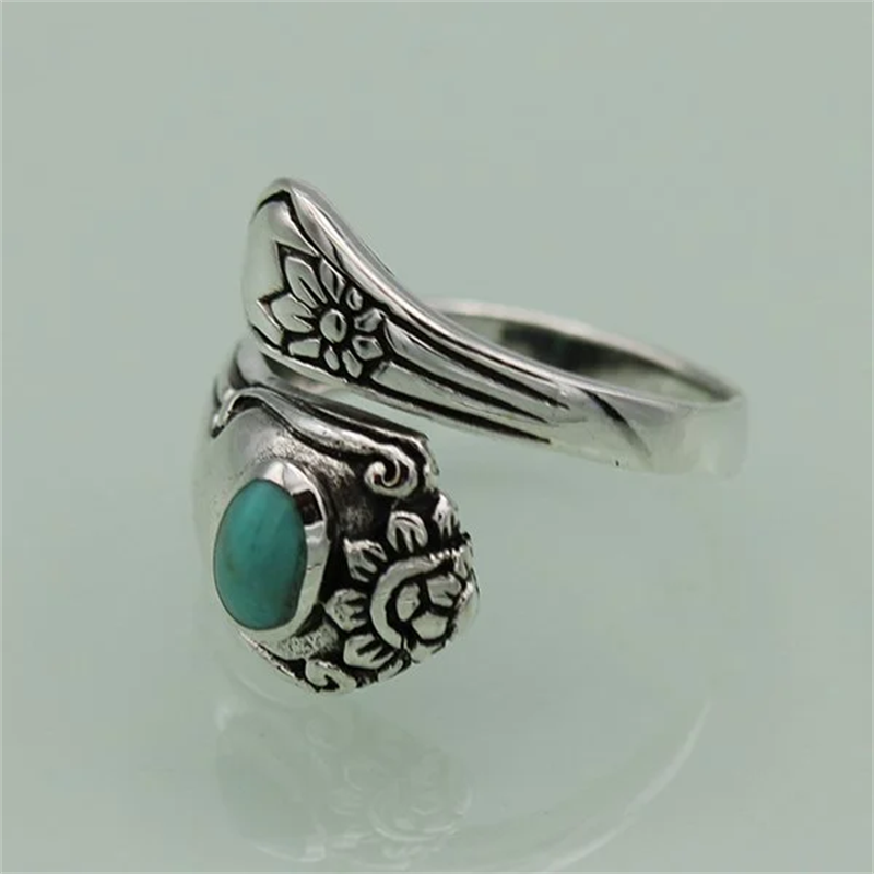 Turquoise Spoon Vintage Ring