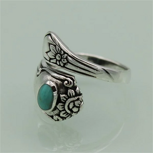 Turquoise Spoon Vintage Ring