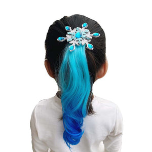 Gradient Ponytail Roll Hair Extensions Hair Clip