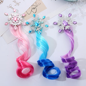 Gradient Ponytail Roll Hair Extensions Hair Clip