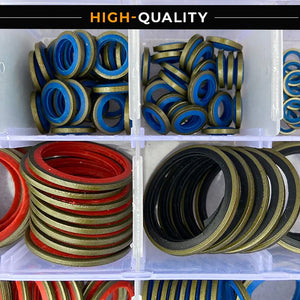 100pcs/245pcs Assorted Sealing Gasket Set