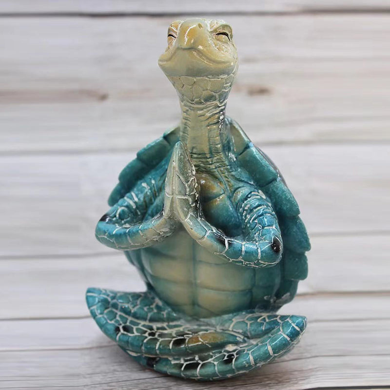 Sea Turtle Meditation Home Decor