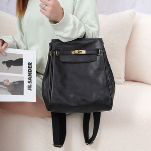 Fashion Leather Travel Backpack