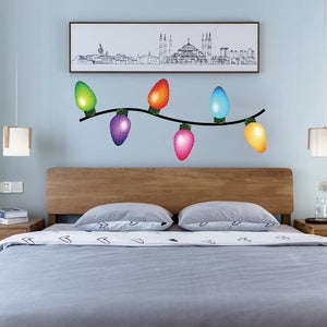 Reflective Light Bulb Magnet Decorations