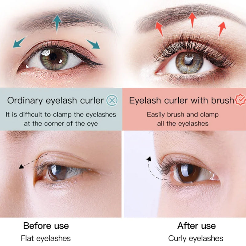 Eyelash Curler With Brush