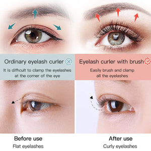 Eyelash Curler With Brush