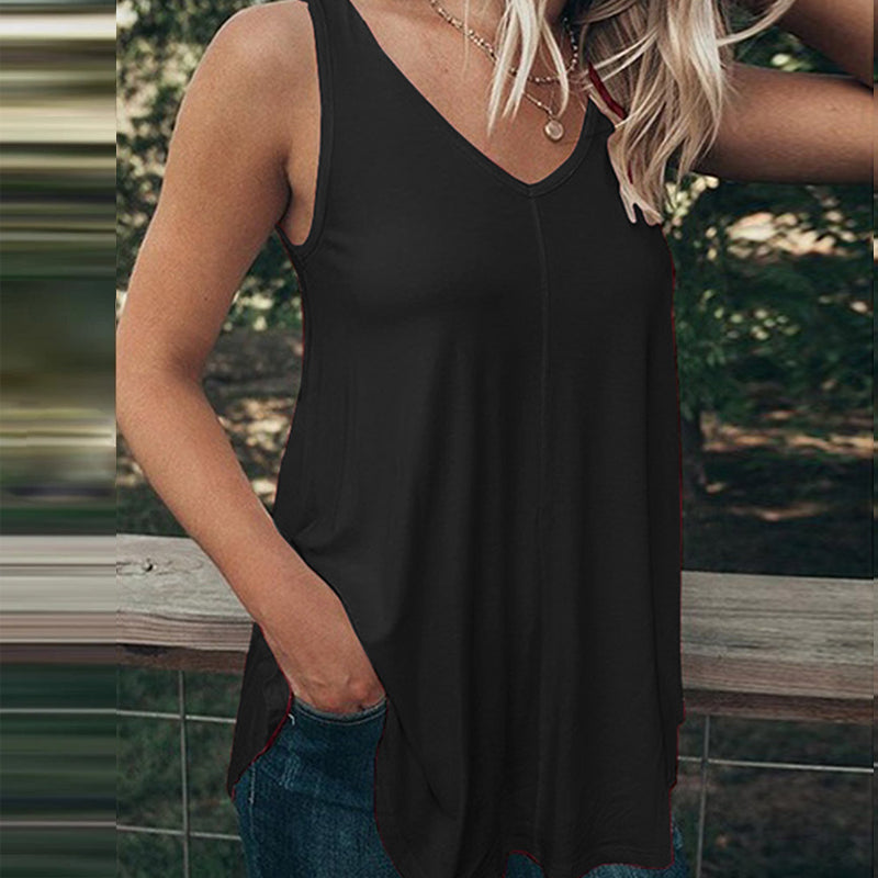 Cotton Sleeveless casual simple vest