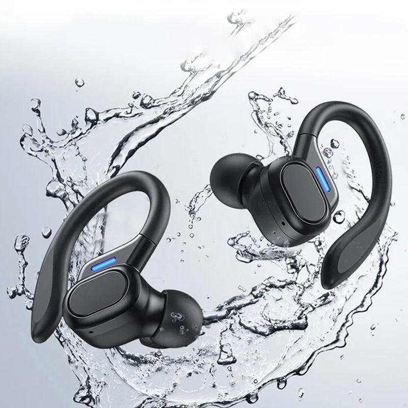 Touch Control LED Power Display Sport Headphones