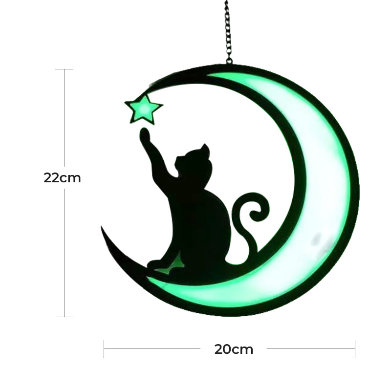 Moon Black Cat Decorations