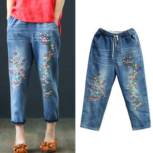 Women Casual Retro Jeans