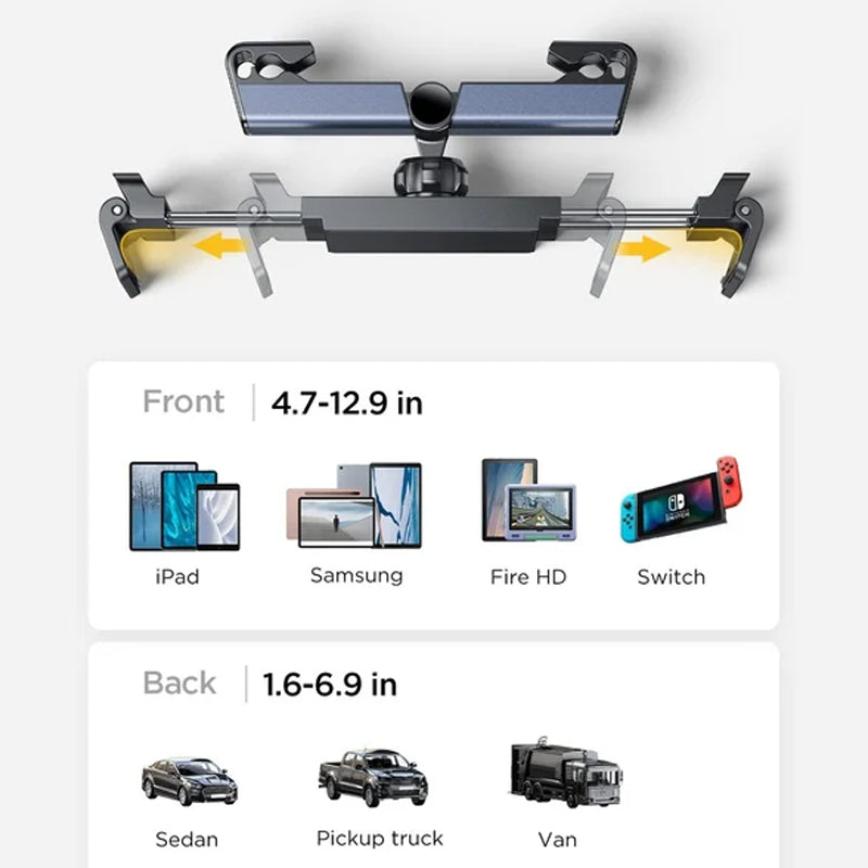 Headrest Tablet Mount Suitable for iPhone