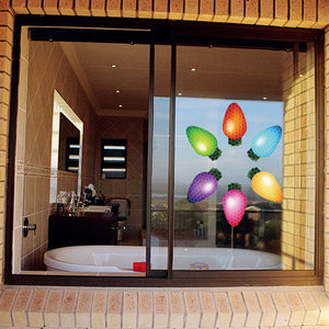 Reflective Light Bulb Magnet Decorations