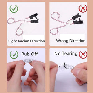 Reusable Magnetic Eyelash Set
