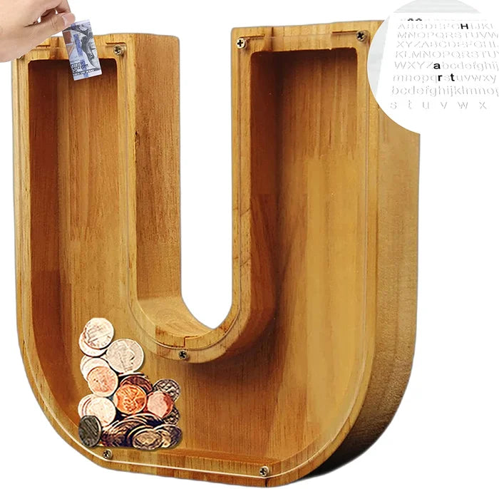 Letter Money Bank