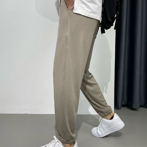 Loose Ice Silk Trousers