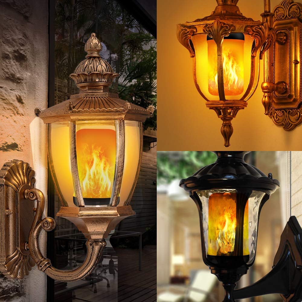 LED Gravity Effect Fire Light