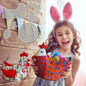 Cute Chicken Egg Baske