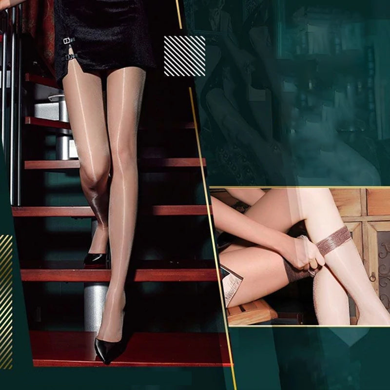 Women's Shining Pearlescent Silk Stockings