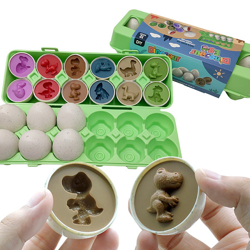 Color & Shapes Matching Egg Set