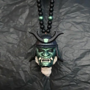 Samurai Helmet Car Hanging Pendant