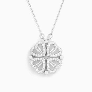 Lucky Heart Sterling Silver Necklace