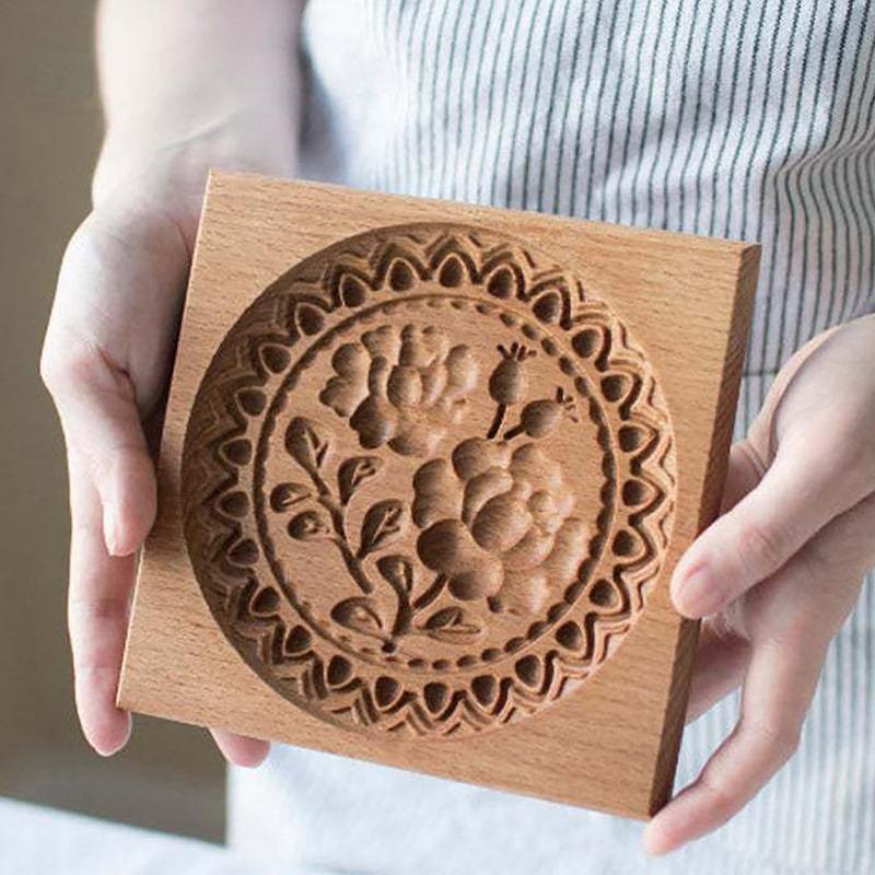 Wooden Cookie Molds