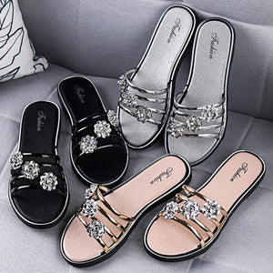 Floral Beach Sandals