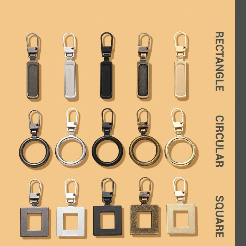 Tool-Free Detachable Stylish Zipper Pull