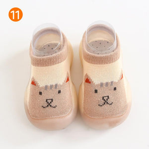 Anti-slip Baby Slippers With Animal Pattern