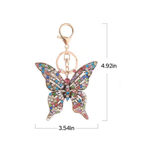 Butterfly Keychains Alloy Pendant