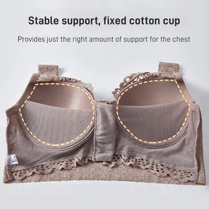 Front Zipper Sexy Lace Bra