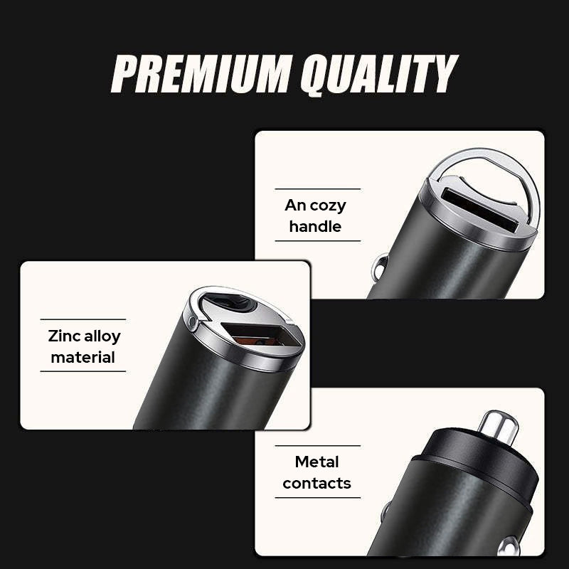 Mini Stealth Car Adapter Suitable for iPhone