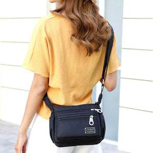 Women’s Multi-layer Nylon Crossbody Bag