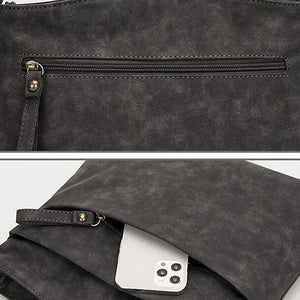 Retro Women Leather Crossbody Bag