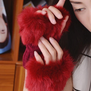 Winter Fur Gloves