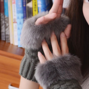 Winter Fur Gloves
