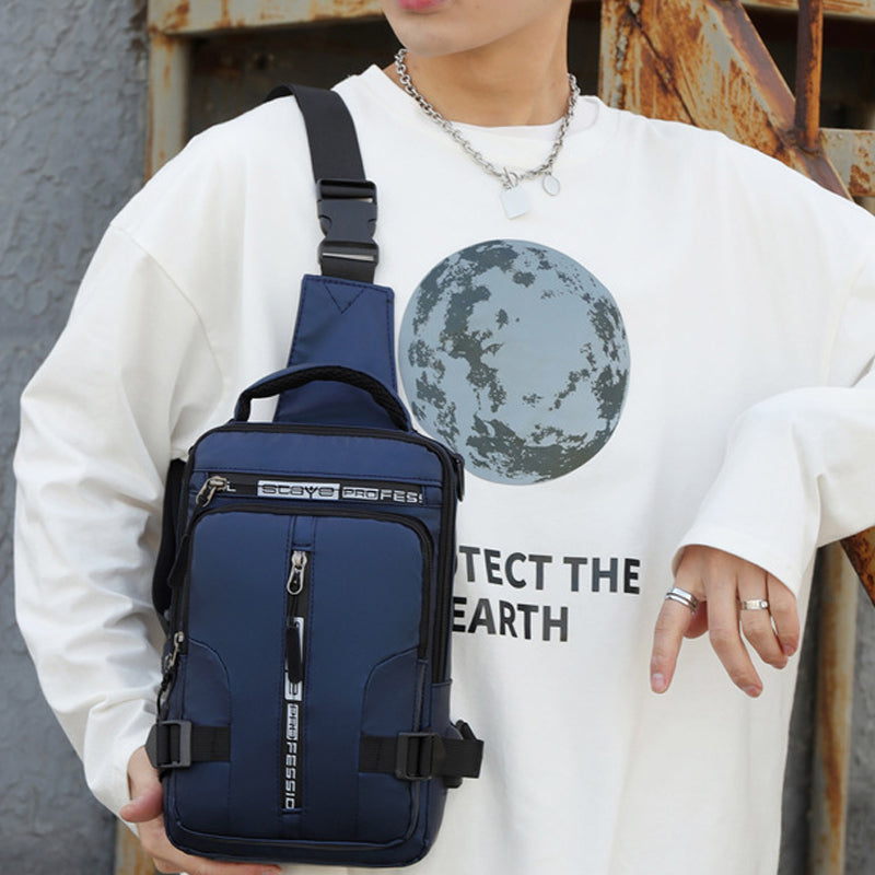 Multi-Usage Chest Bag With Charging Port