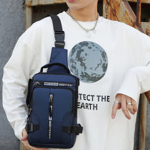 Multi-Usage Chest Bag With Charging Port