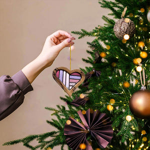 Wooden Painted Love Ornaments Home Decoration