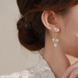 Maple Crystal Earrings